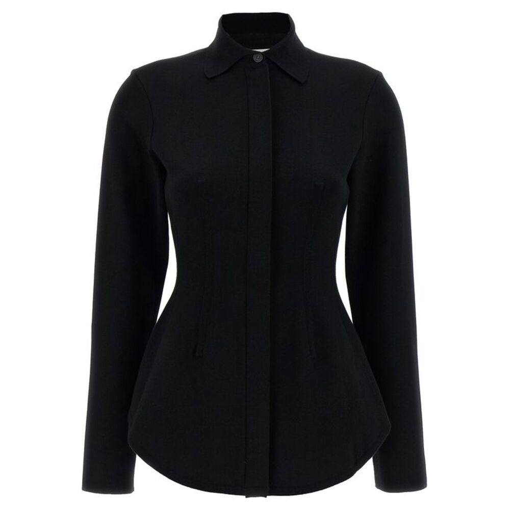 Sportmax Black Viscose Women's Blouse